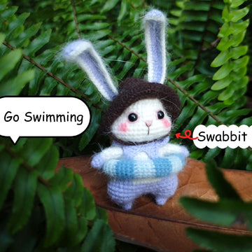 Swimming Rabbit Pattern