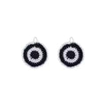 Handmade Crochet Earrings: Handcrafted crochet earrings designed with 925 sterling silver hooks, hypoallergenic and elegant.