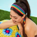 Crochet Headband: Cozy handmade crochet hair-band, comfortable and fashionable, ideal for adding a touch of charm to any outfit.