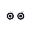 Handmade Crochet Earrings: Handcrafted crochet earrings designed with 925 sterling silver hooks, hypoallergenic and elegant.